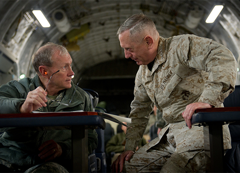 Gen. Mattis and Gen. Dempsey / Flickr