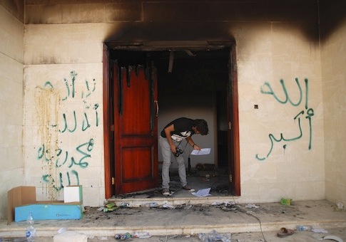 U.S. consulate in Benghazi, Libya / AP