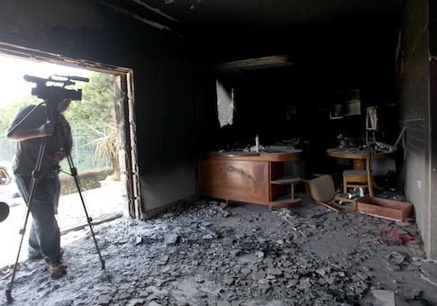 Benghazi consulate / AP