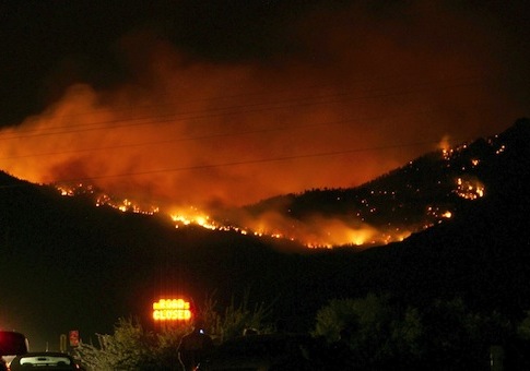 Arizona wildfires / AP