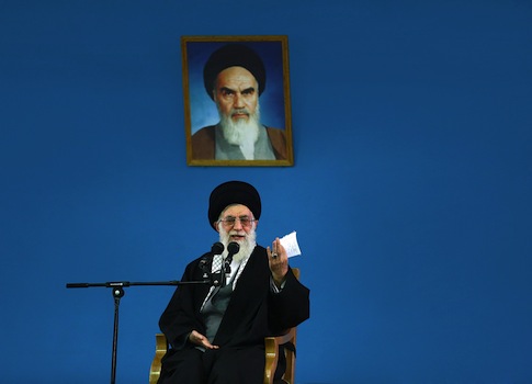 Iranian Supreme Leader's Office, supreme leader Ayatollah Ali Khamenei / AP