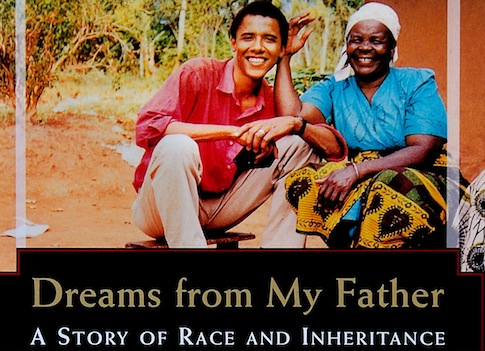 A photo of the book "Dreams from My Father" / AP
