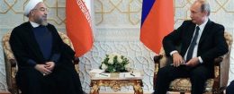 Hassan Rouhani, Vladimir Putin
