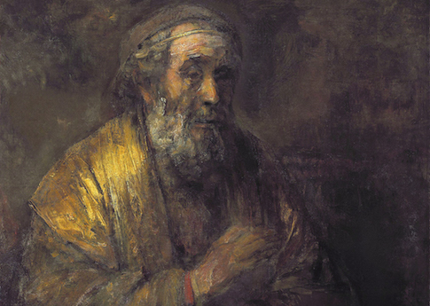 Homer (1663), by Rembrandt