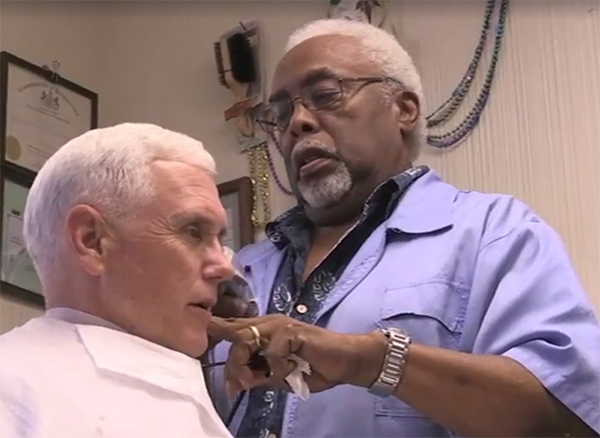 Pence Hair Cut