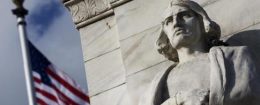 Statue of Christopher Columbus at Columbus Circle in front of Union Station in Washington, DC. / Getty Images