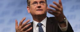 Harvard Law School professor and former 2016 Democratic presidential candidate Lawrence Lessig discusses campaign finance reform at the American Enterprise Institute November 13, 2015 in Washington, DC. Lessig said he abandoned his single-issue campaign for the Democratic nomination after he was unfairly excluded from the presidential debates earlier this year. / Getty Images