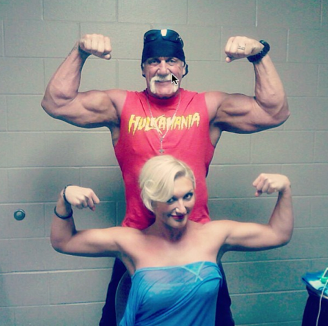 Brooke Hogan and Hulk Hogan/Instagram
