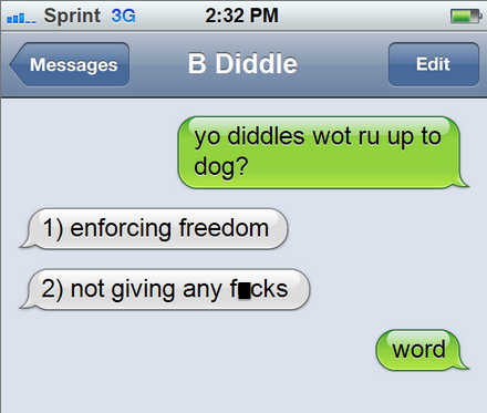 diddle text