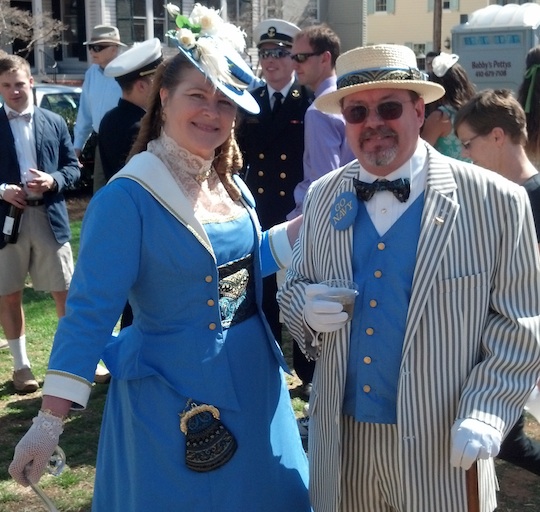 Brenda and Keith May, members of the Victorian Society of Falls Church / CJ Ciaramella