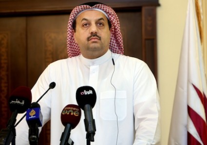 Qatar's Foreign Minister Khaled al-Attiyah