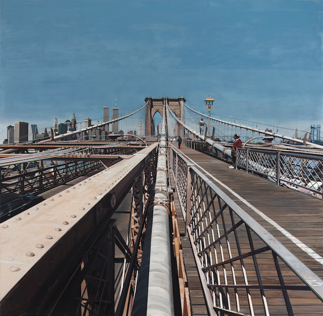 Richard Estes, Brooklyn Bridge, 1991 / Courtesy of the Smithsonian American Art Museum