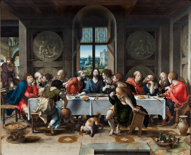 Last Supper / Pieter Coecke van Aelst, 1527