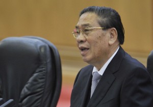 Laos President Choummaly Sayasone