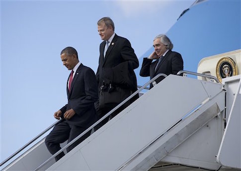 Barack Obama, Ernest Moniz, Mike McIntyre