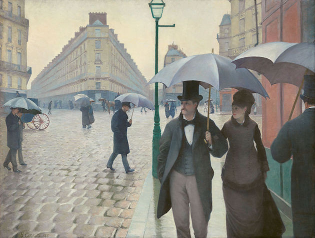 'Paris Street, Rainy Day' / Wikimedia Commons