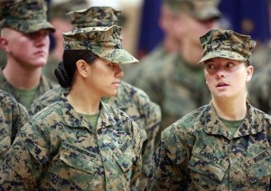 Female Marines in 2013