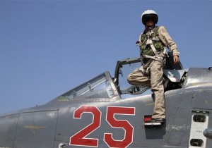 Russian army pilot in Syria