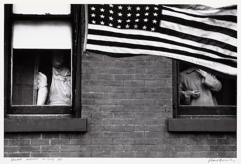 Robert Frank, Parade--Hoboken, New Jersey, 1955