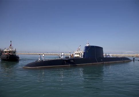 Mideast Israel Submarine
