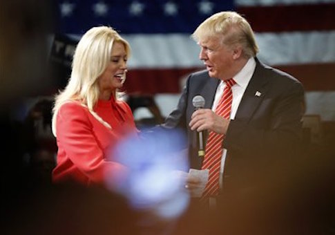 Florida Attorney General Pam Bondi and Donald Trump / AP