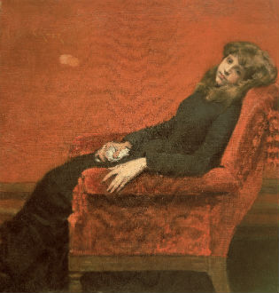 'The Young Orphan' by William Merritt Chase / National Academy Museum, New York