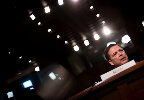 Ousted FBI director James Comey