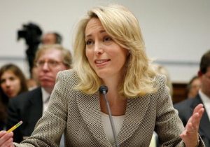 Former CIA agent Valerie Plame Wilson testifies before the House Oversight and Government Reform Committee March 16, 2007 in Washington, DC. The committee is investigating whether White House officials followed appropriate procedures for safeguarding the identity of the former CIA agent. / Getty Images