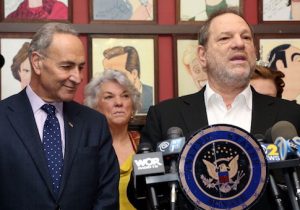 Sen. Chuck Schumer and Harvey Weinstein