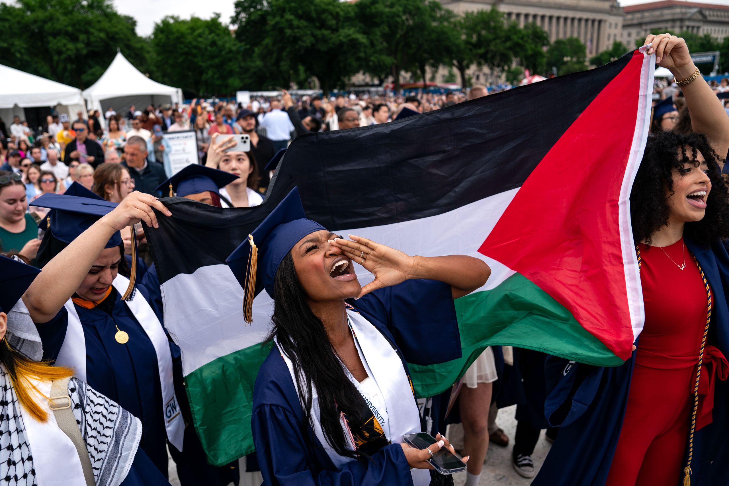 George Washington University Slapped With Lawsuit Alleging 'Pervasive and Severe Antisemitic Harassment' on Campus