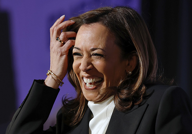 Harris Cackle Trump