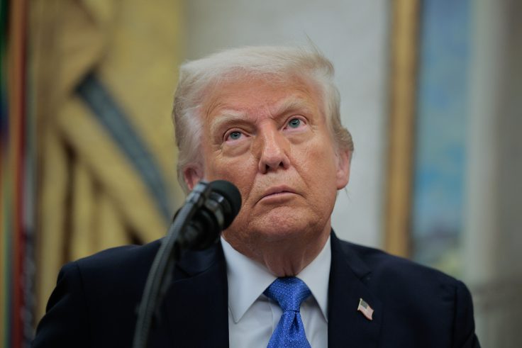 President Trump Holds Law Enforcement Event in White Houses Oval Offic