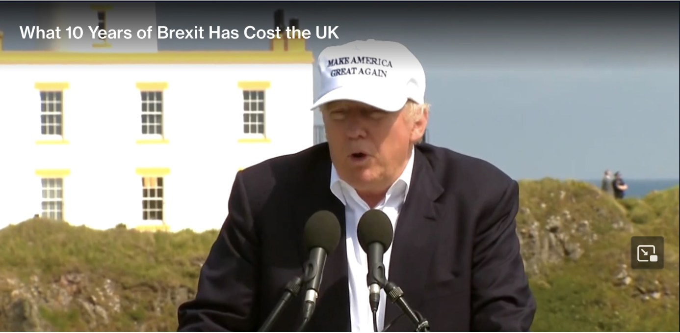 The Brexit Blame Game Is Really Aimed at Trump