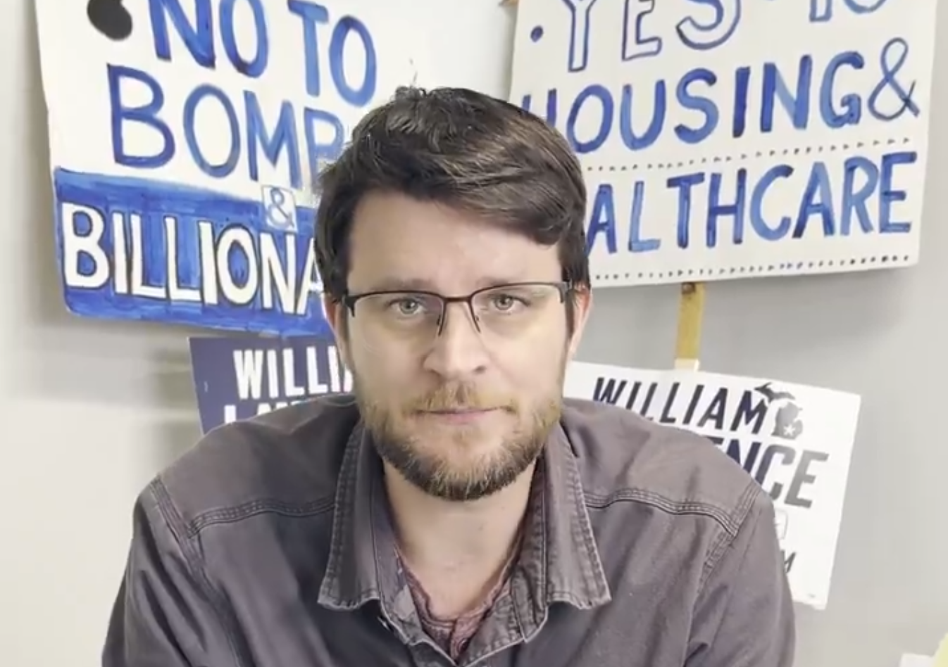 Democratic House Hopeful William Lawrence Said He Wants To ‘Redistribute All the Land and All the Money’ To Make Up for America's ‘Evil Deeds’