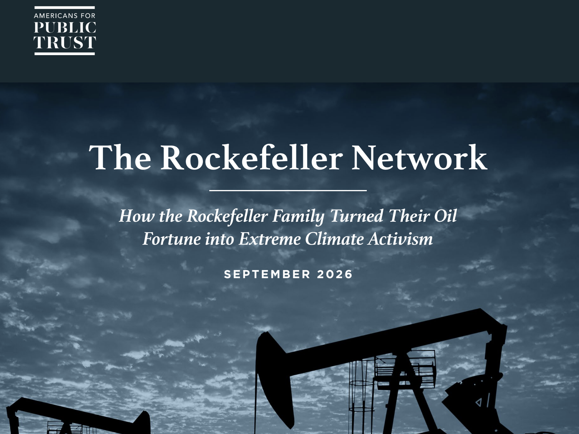 Rockefeller Brothers Fund Sent Nearly $32 Million to China-Based Nonprofits, Watchdog Finds